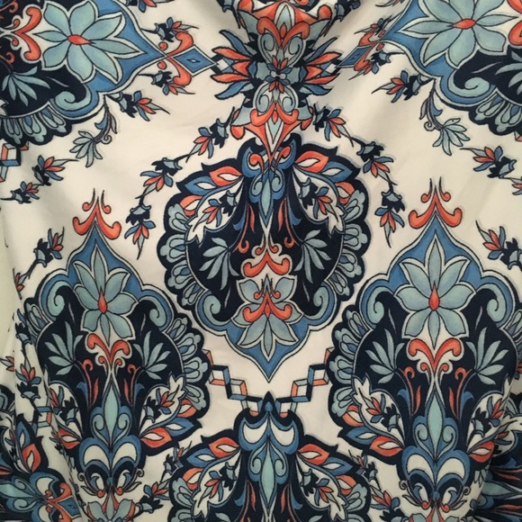 Becca Off the Shoulder Tie Back One Piece Swimsuit - Picture 3 of 6